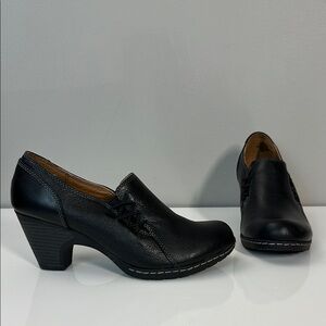 Euro Soft by Sofft Taja Black Leather Shoes Size 7